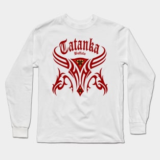 TaTanka Red Long Sleeve T-Shirt